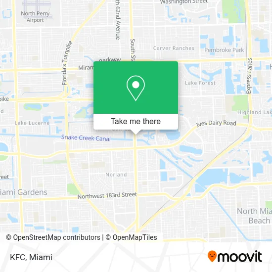 Kfc map