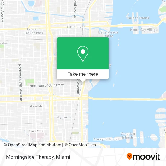 Morningside Therapy map