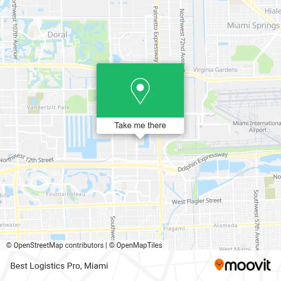 Best Logistics Pro map