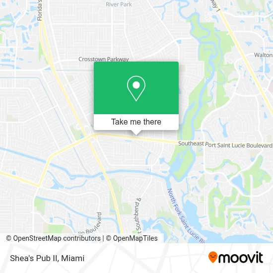 Shea's Pub II map