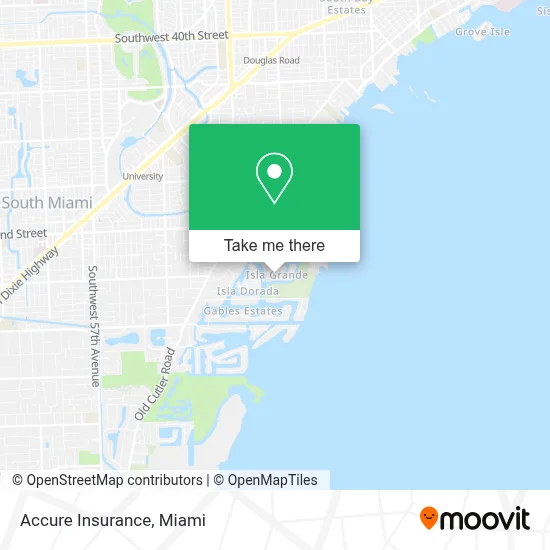 Accure Insurance map