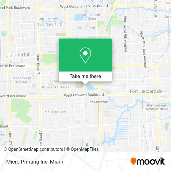 Micro Printing Inc map