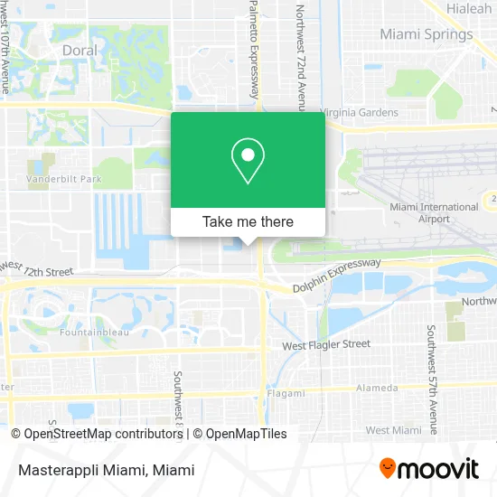 Masterappli Miami map