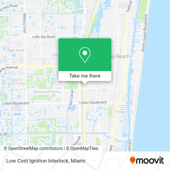 Low Cost Ignition Interlock map