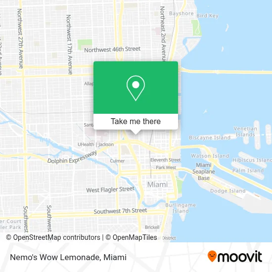 Nemo's Wow Lemonade map