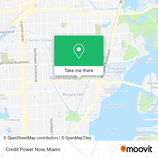 Credit Power Now map
