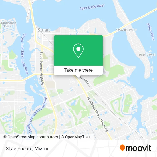 Style Encore map