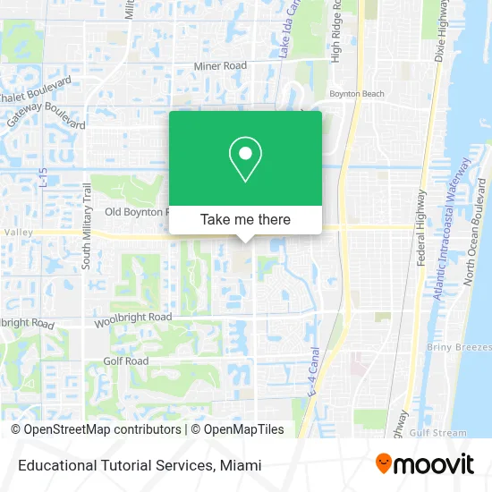 Educational Tutorial Services map