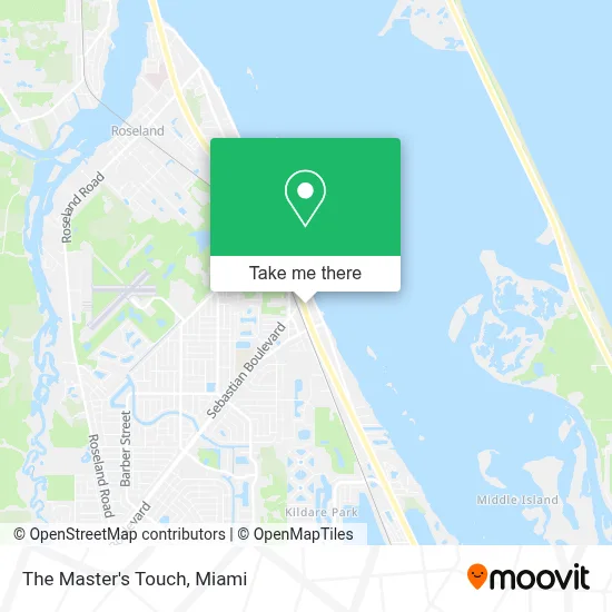 The Master's Touch map