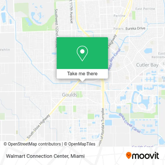 Walmart Connection Center map