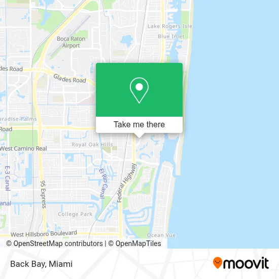 Back Bay map
