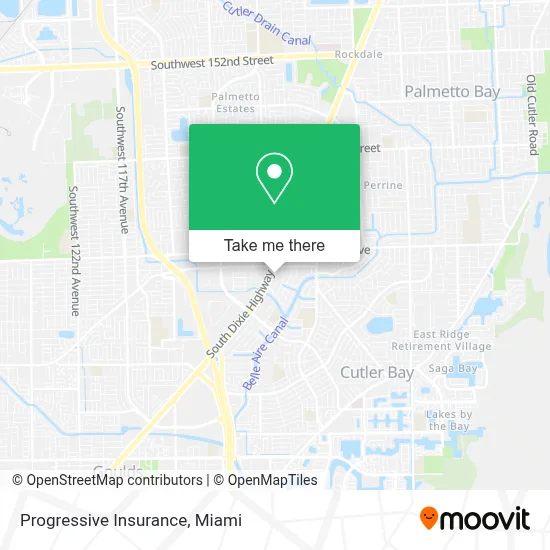 Progressive Insurance map