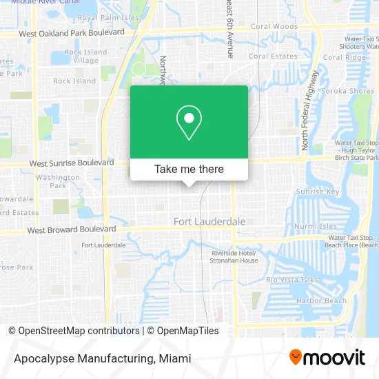 Apocalypse Manufacturing map