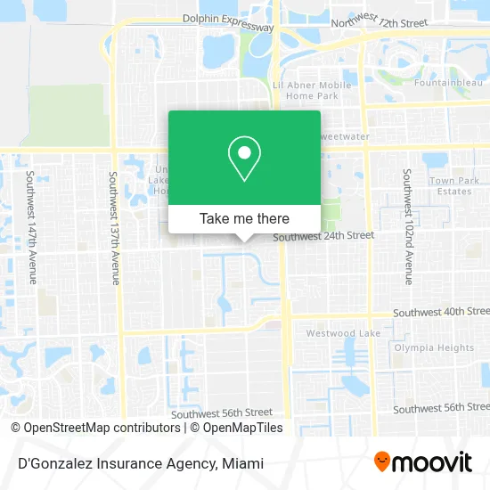 D'Gonzalez Insurance Agency map