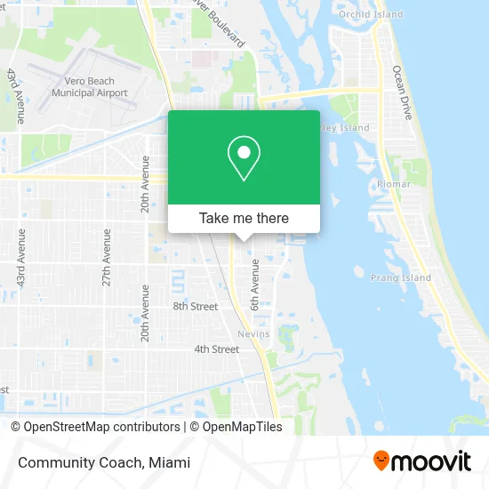 Community Coach map