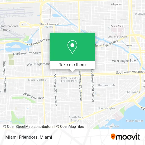 Miami Friendors map
