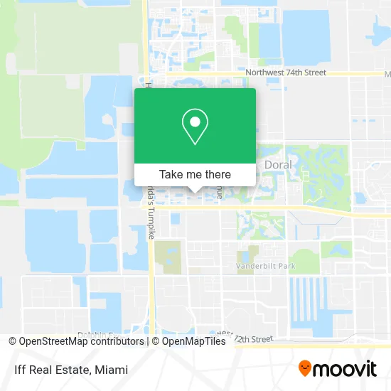 Iff Real Estate map