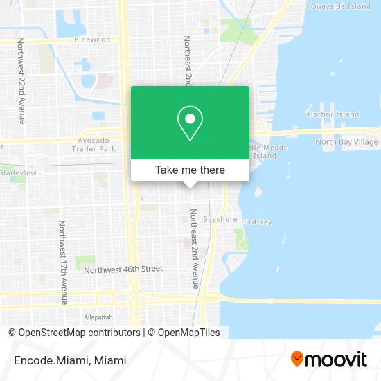 Encode.Miami map