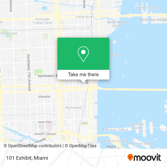 101 Exhibit map