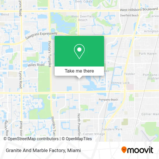 Granite And Marble Factory map