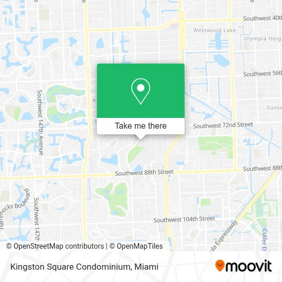 Kingston Square Condominium map