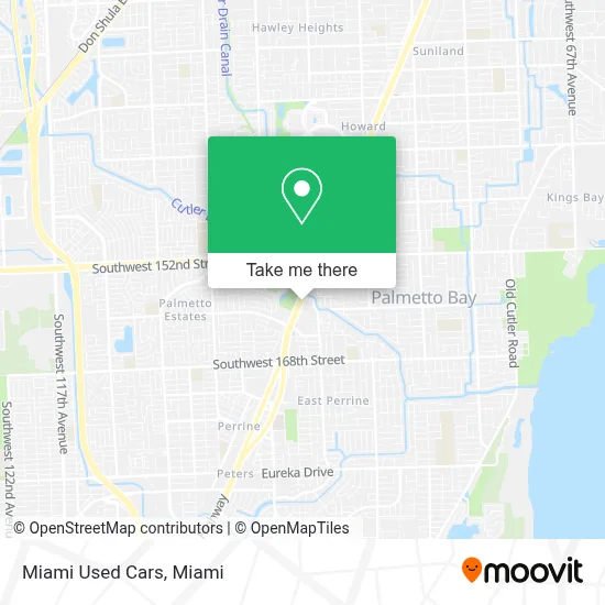 Miami Used Cars map