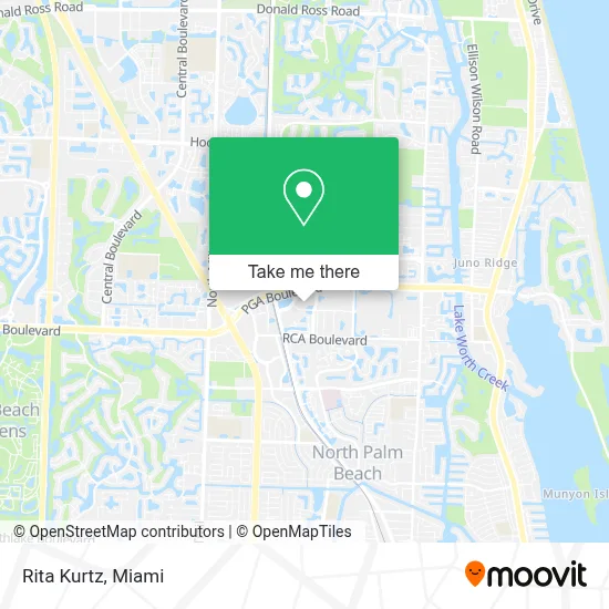 Rita Kurtz map