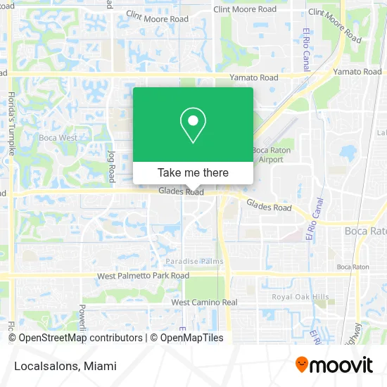 Localsalons map