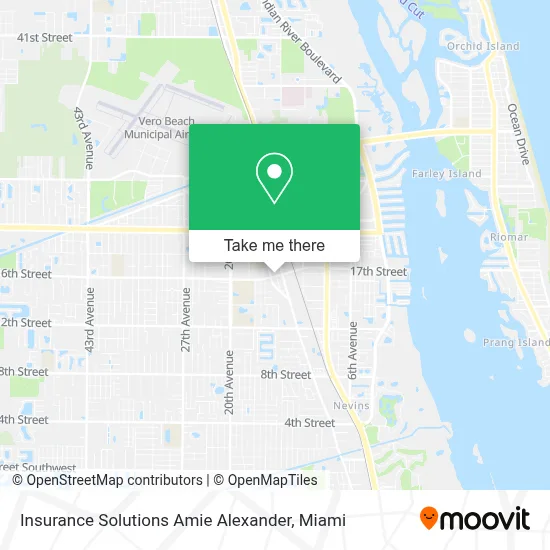 Insurance Solutions Amie Alexander map
