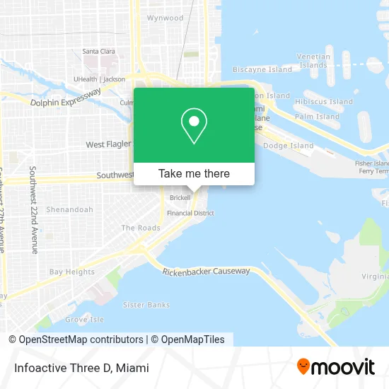 Infoactive Three D map