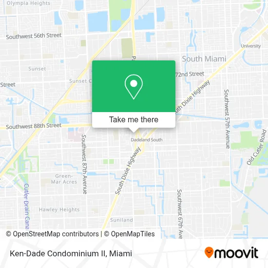 Ken-Dade Condominium II map