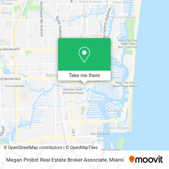 Megan Probst Real Estate Broker Associate map
