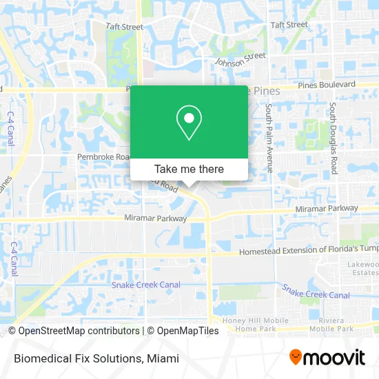 Biomedical Fix Solutions map