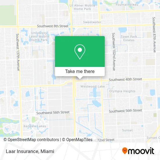 Laar Insurance map
