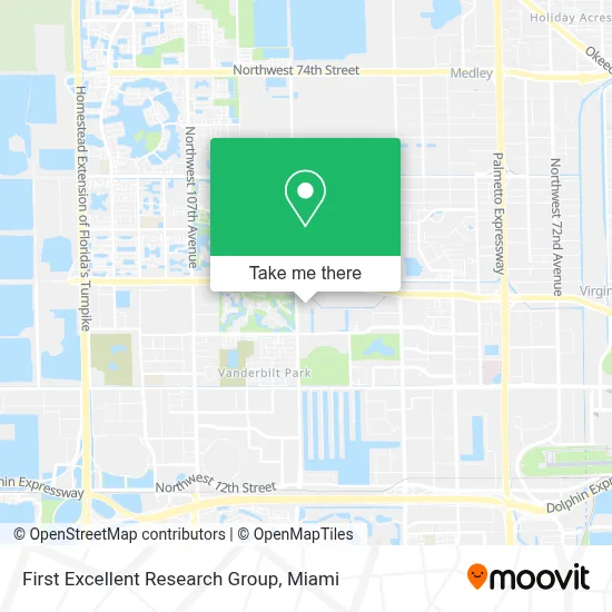 First Excellent Research Group map