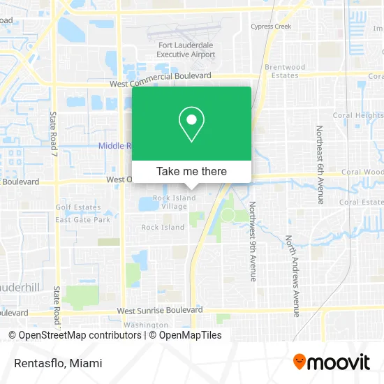 Rentasflo map