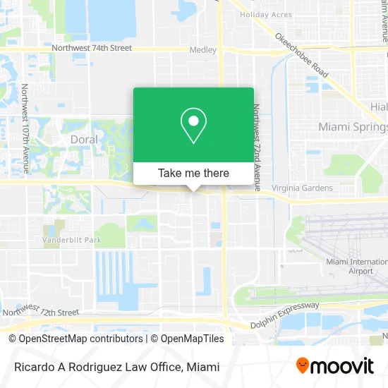 Ricardo A Rodriguez Law Office map