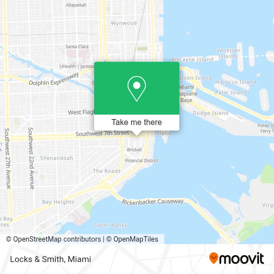 Locks & Smith map