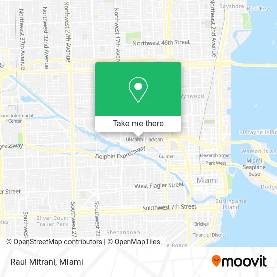 Raul Mitrani map