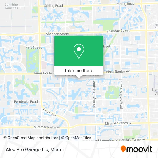Alex Pro Garage Llc map