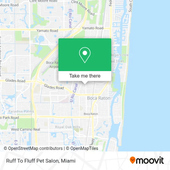 Ruff To Fluff Pet Salon map
