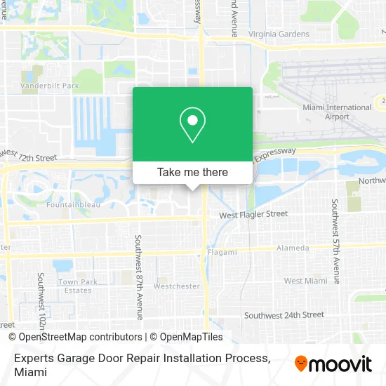 Experts Garage Door Repair Installation Process map