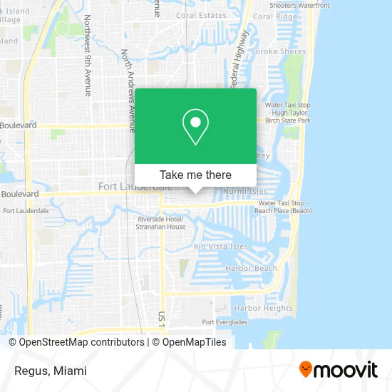 Regus map