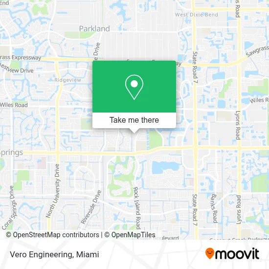 Vero Engineering map