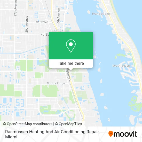 Rasmussen Heating And Air Conditioning Repair map