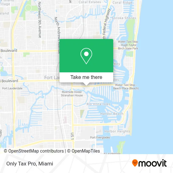Only Tax Pro map