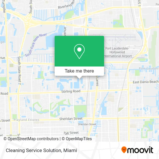 Cleaning Service Solution map