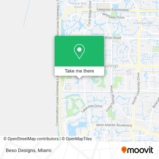 Beso Designs map