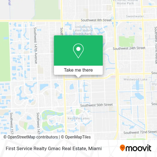 First Service Realty Gmac Real Estate map