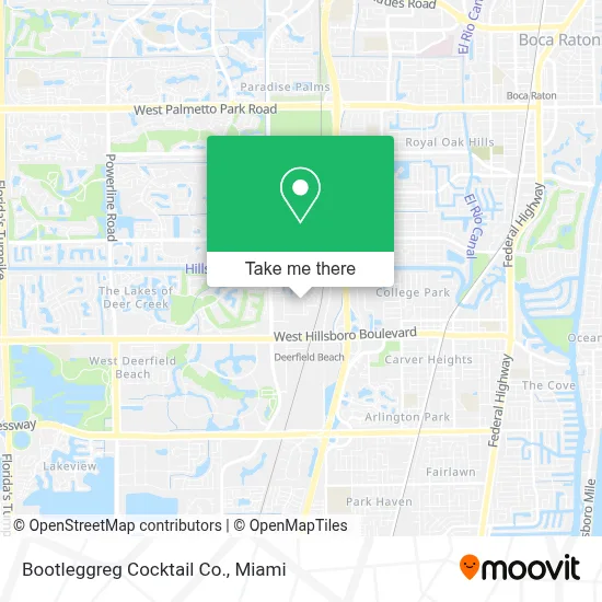 Bootleggreg Cocktail Co. map